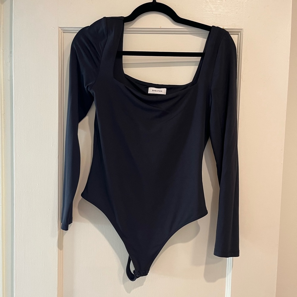 Aritzia Babaton Square neck Body Suit - Picture 3 of 7